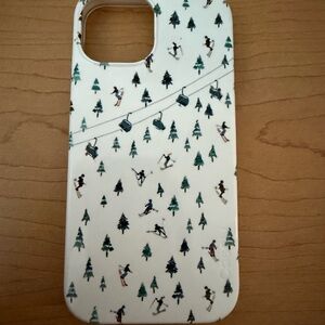 IPhone 15 Casely Phone Case - Winter Skier Design